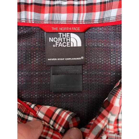 The North Face Red Plaid Shirt -Small - Picture 10 of 10